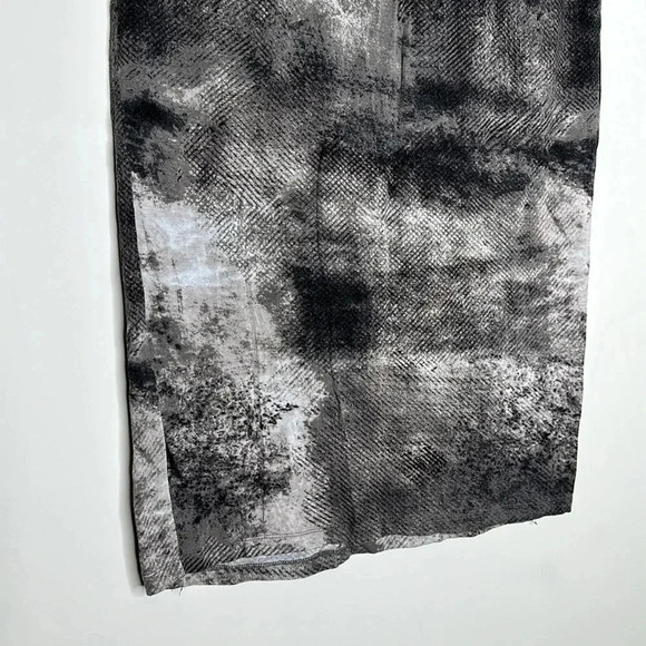 Massimo Black & White Print Skirt - Picture 3 of 9